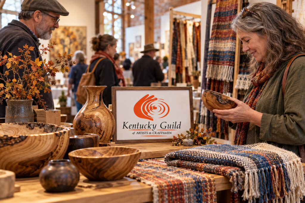 Created editorial scene for Fall Artists Market with its official event or organizer branding.
