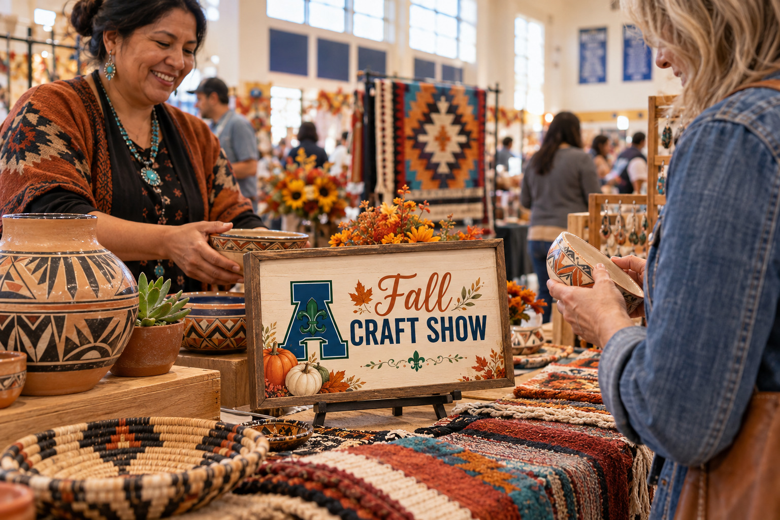 Created editorial scene for ACS Fall Craft Show with its official event or organizer branding.
