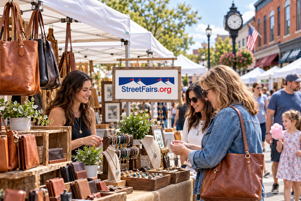 Created editorial scene for Fair Lawn Street Fair & Craft Show - October with its official event or organizer branding.