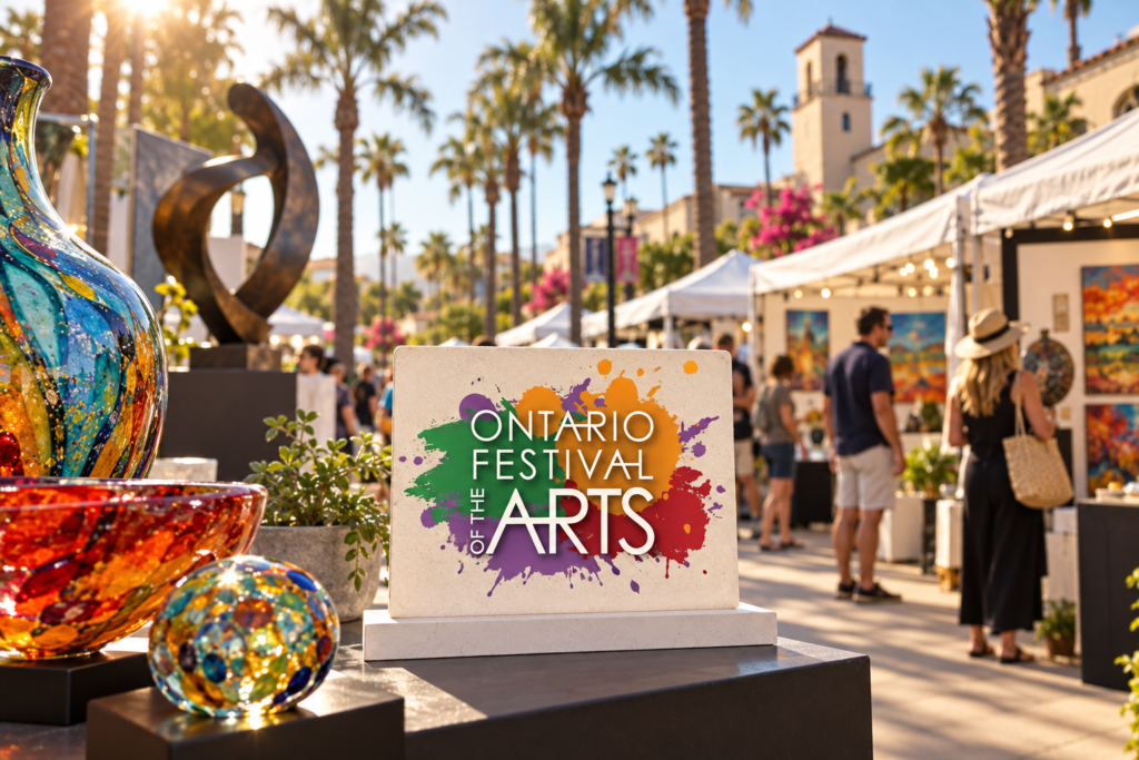 Created editorial scene for Ontario Arts Festival with its official event or organizer branding.