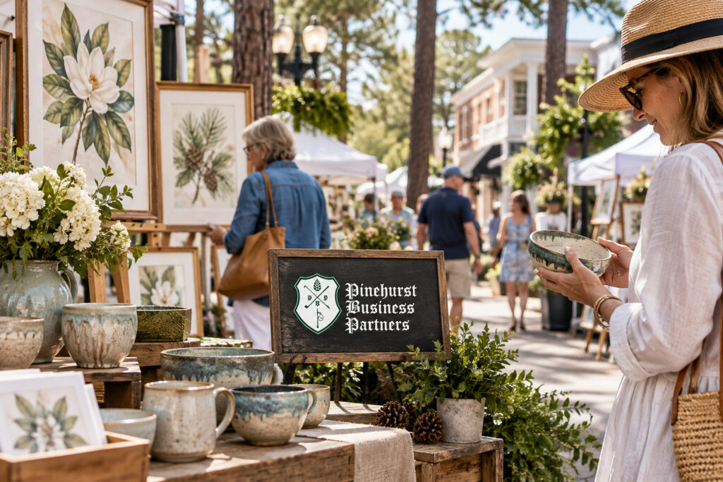 Created editorial scene for Holly Arts & Crafts Festival with its official event or organizer branding.