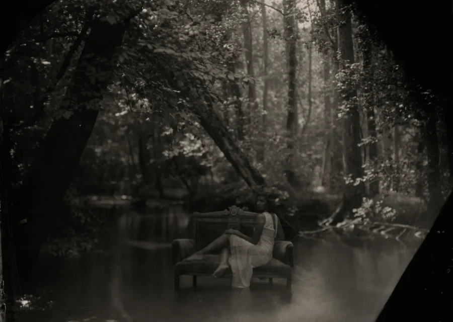 Between Always and Never, a wet-collodion tintype by Paige Whitcomb
